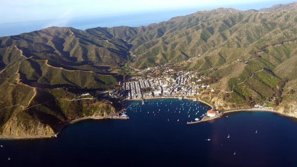 Avalon Bay on Catalina Island