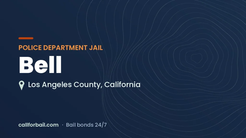Bell Police Department Jail, Los Angeles County