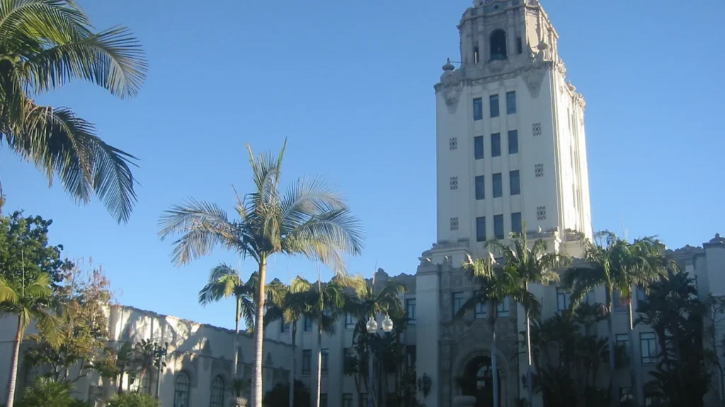 Beverly Hills City Hall tower