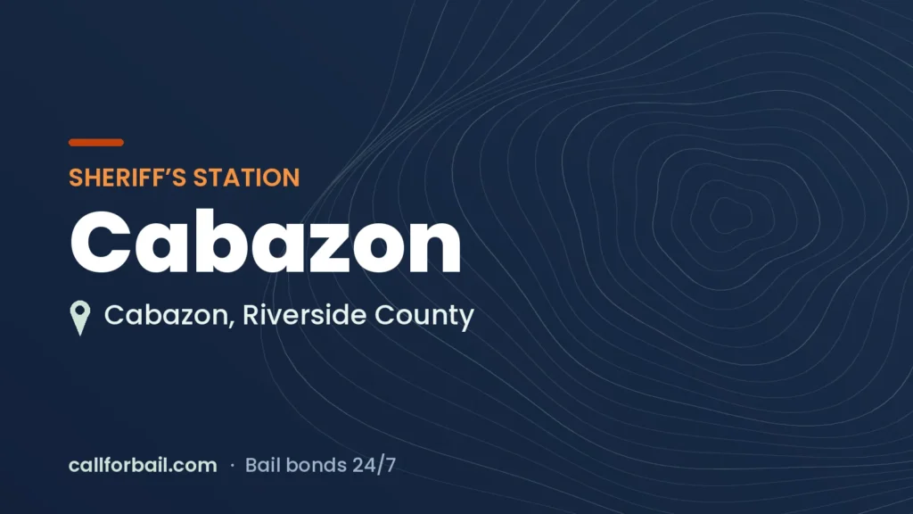 Cabazon Sheriff’s Station, Riverside County