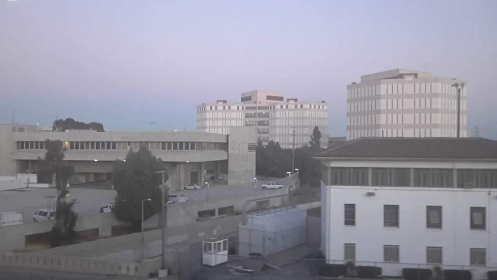 Twin Towers jail complex, home of the Inmate Reception Center, Los Angeles