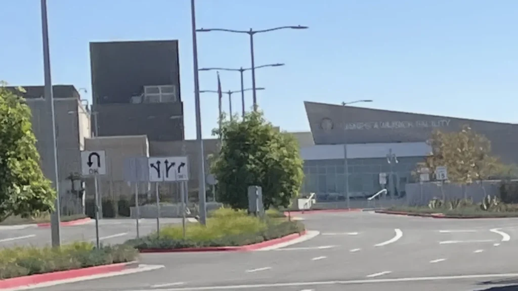 James A. Musick Facility jail seen from Alton Parkway in Irvine, California