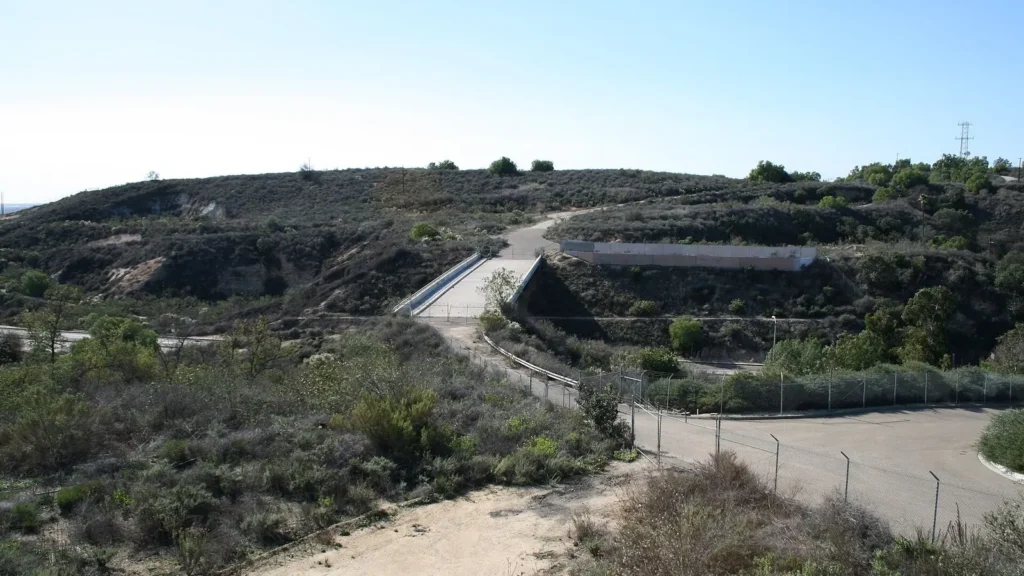 Hillside trail in La Habra, La Habra, California
