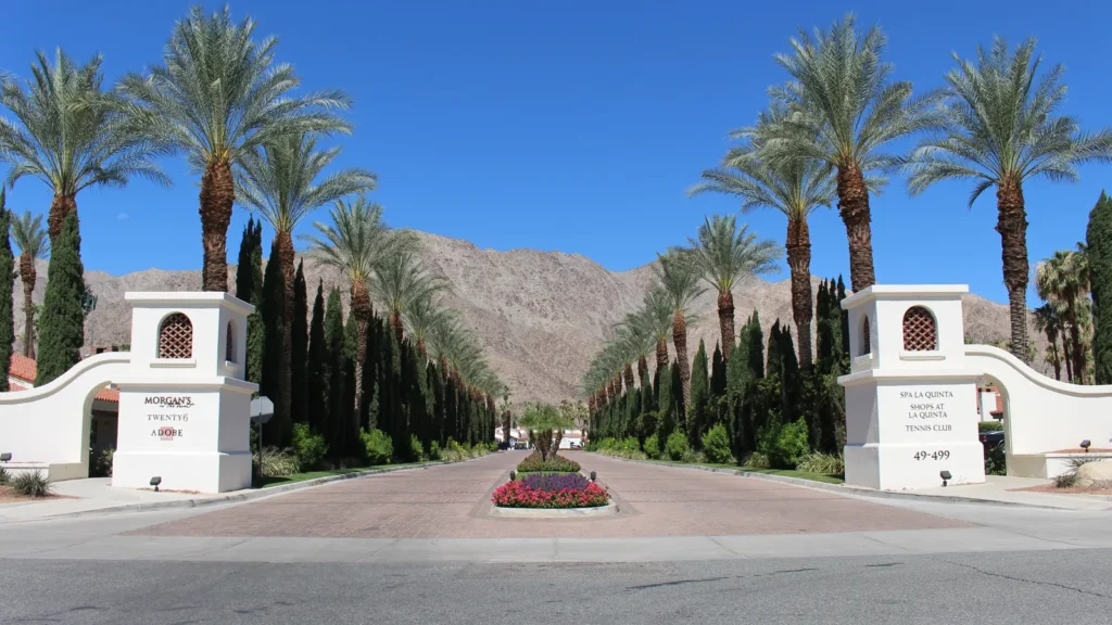 Front entrance of La Quinta Resort and Club