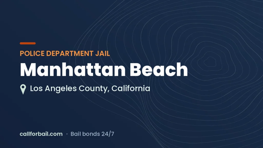 Manhattan Beach Police Department Jail, Los Angeles County
