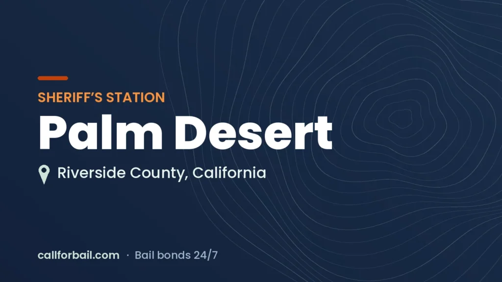 Palm Desert Sheriff’s Station, Riverside County