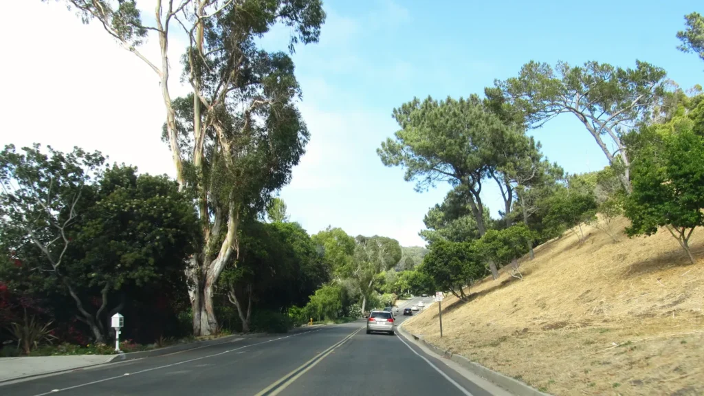 A street in Palos Verdes Estates