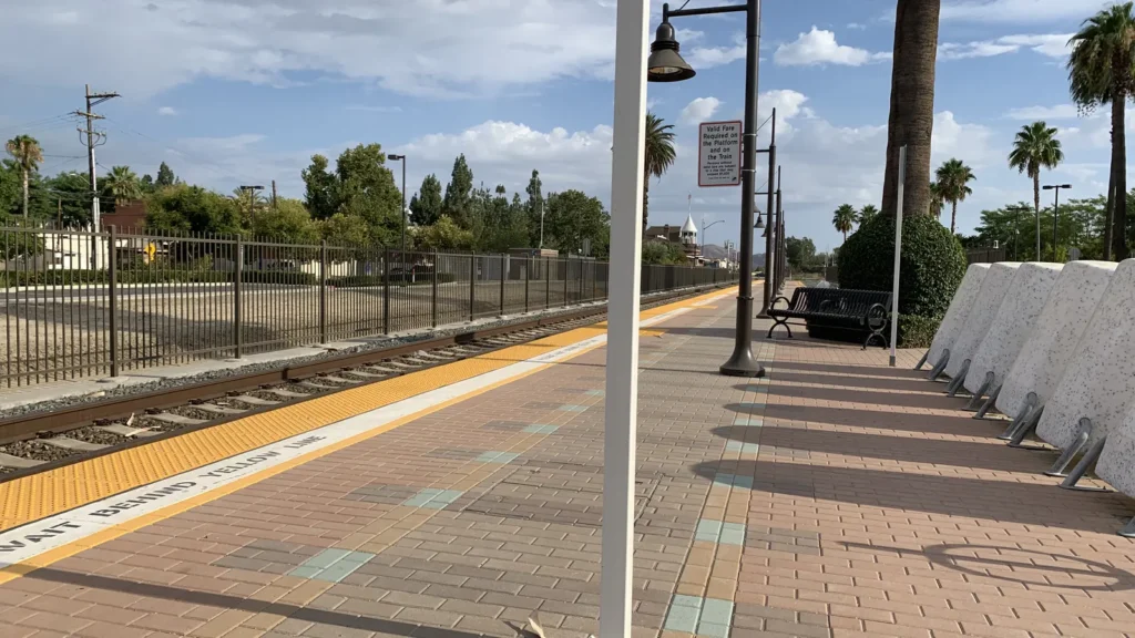 Downtown Perris Metrolink station