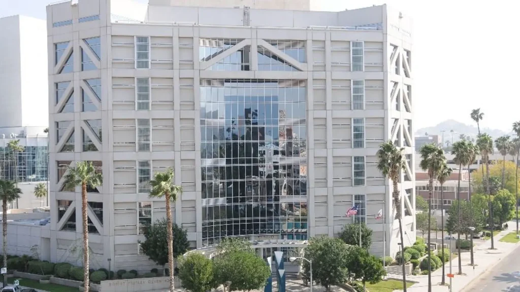 Robert Presley Detention Center, the Riverside County Sheriff’s main jail in downtown Riverside