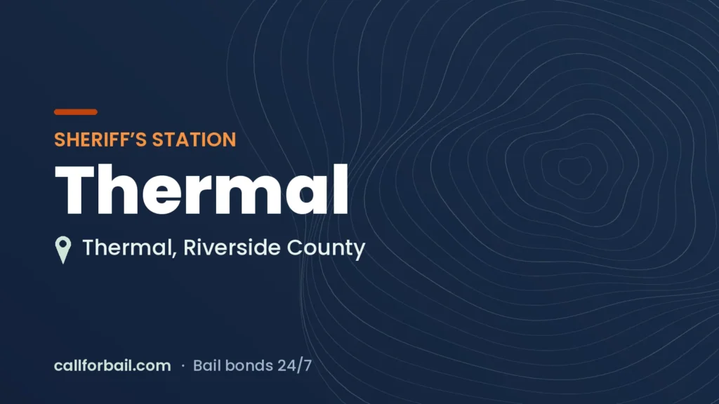 Thermal Sheriff’s Station, Riverside County