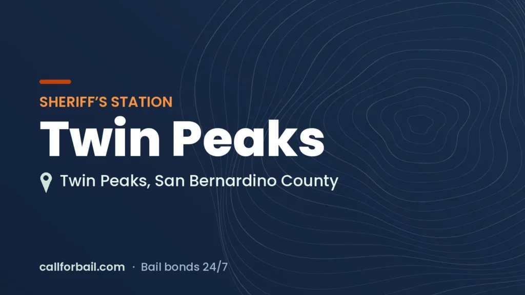 Twin Peaks Sheriff’s Station, San Bernardino County