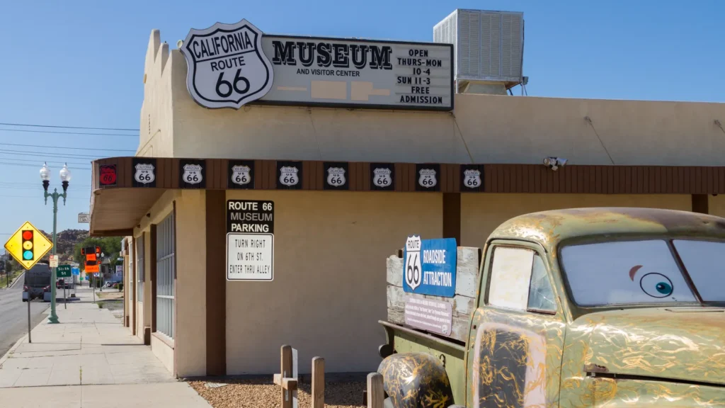 The California Route 66 Museum on D Street in Victorville