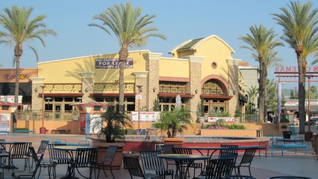 A West Covina shopping plaza